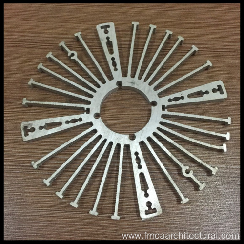 Customized Precision Round Aluminium Heat Sink for Leds